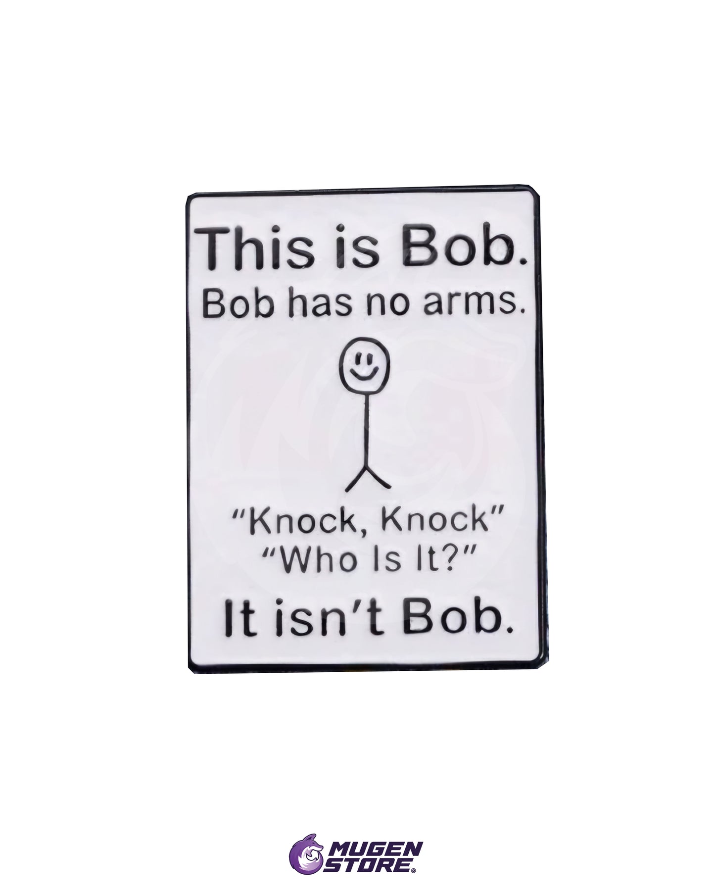 😂 Pin “This is Bob” – Humor Negro Minimalista
