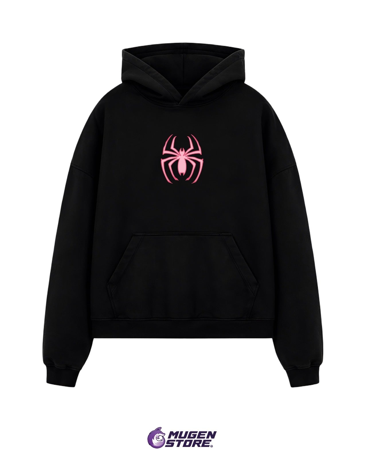 🕸️ HOODIE "DIMENSION-65" – GHOST-SPIDER EDITION