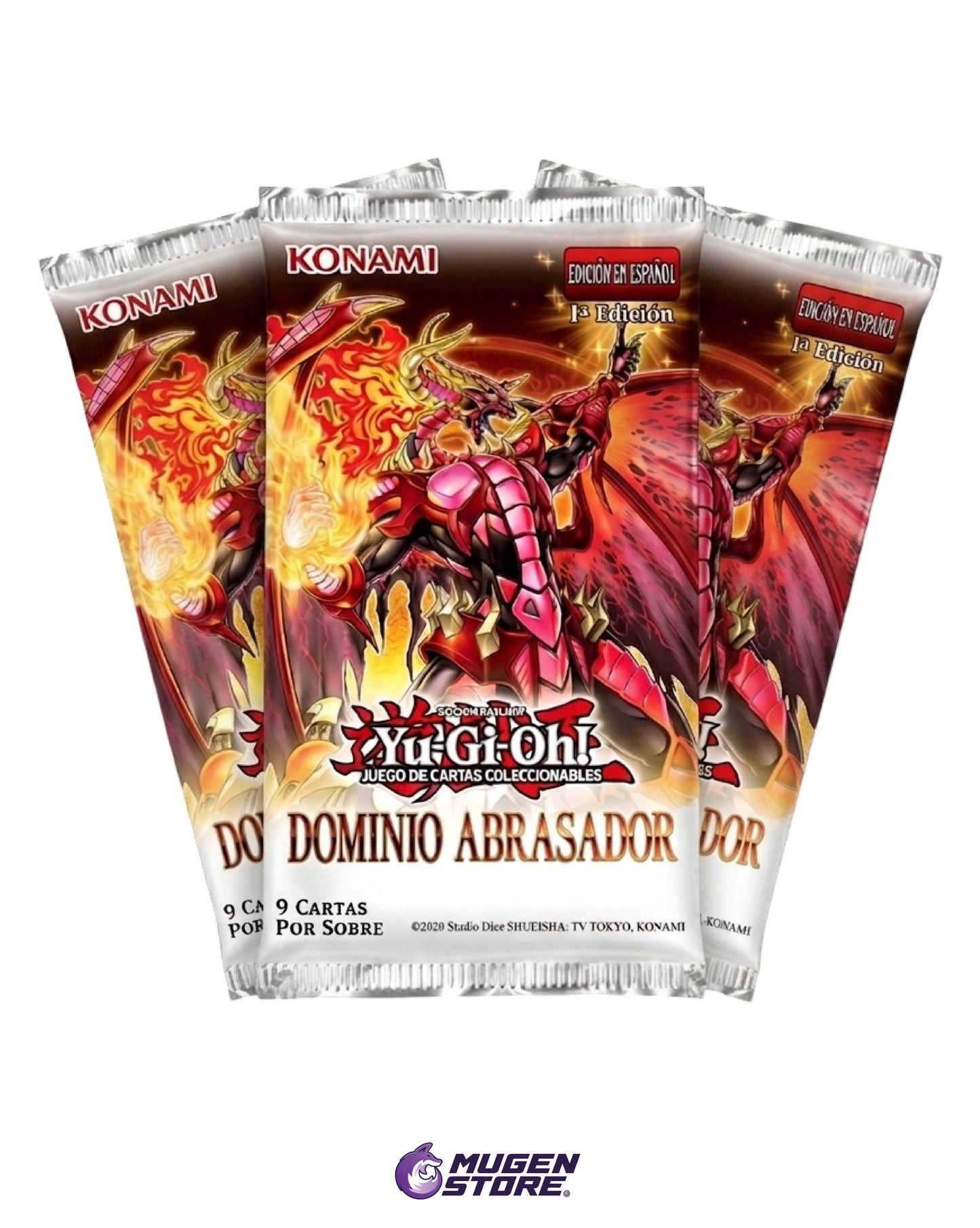 🐉 Sobres Yu-Gi-Oh! – Dominio Abrasador