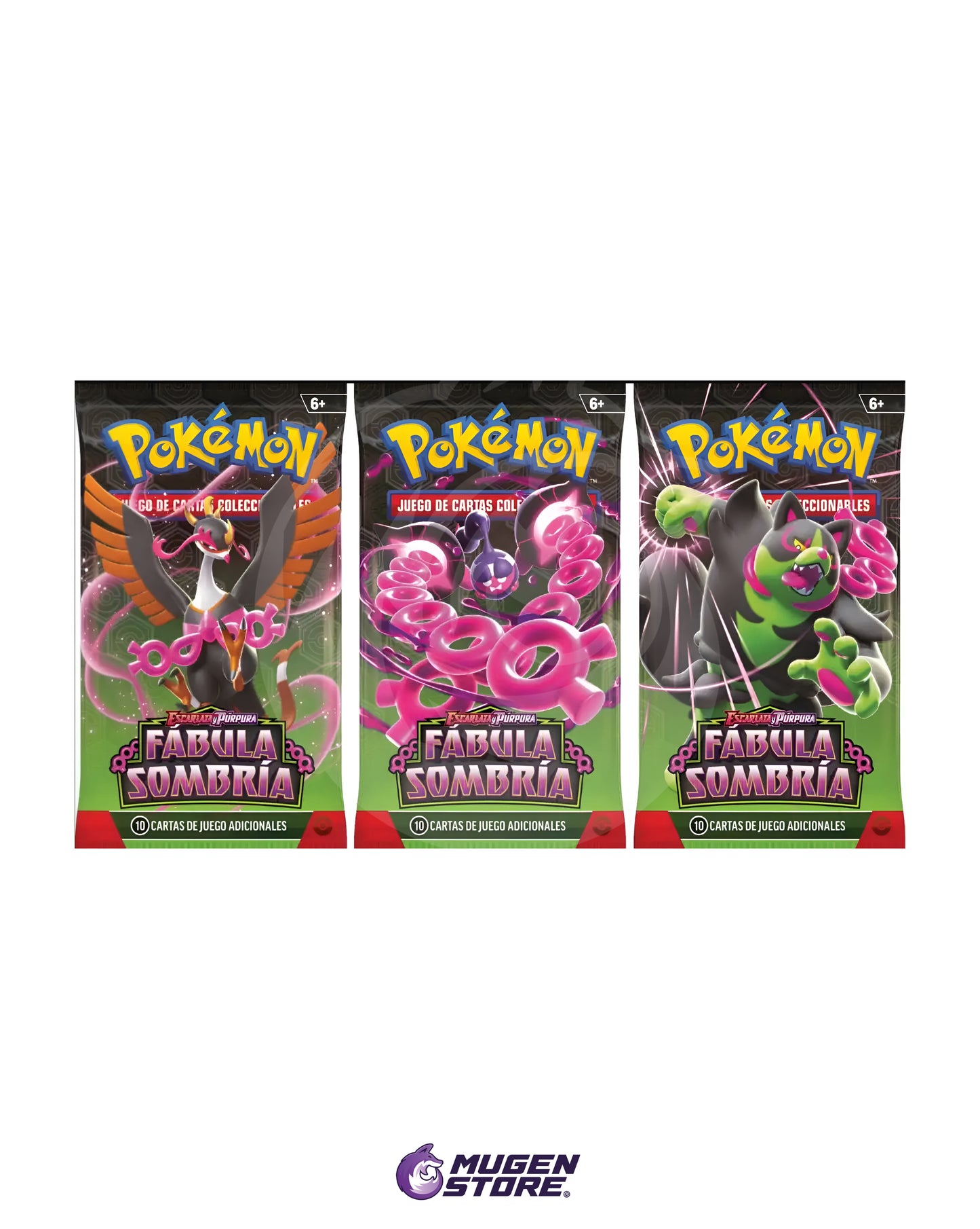 🌑 Pokémon TCG: Escarlata y Púrpura – Fábula Sombría - Español 👾