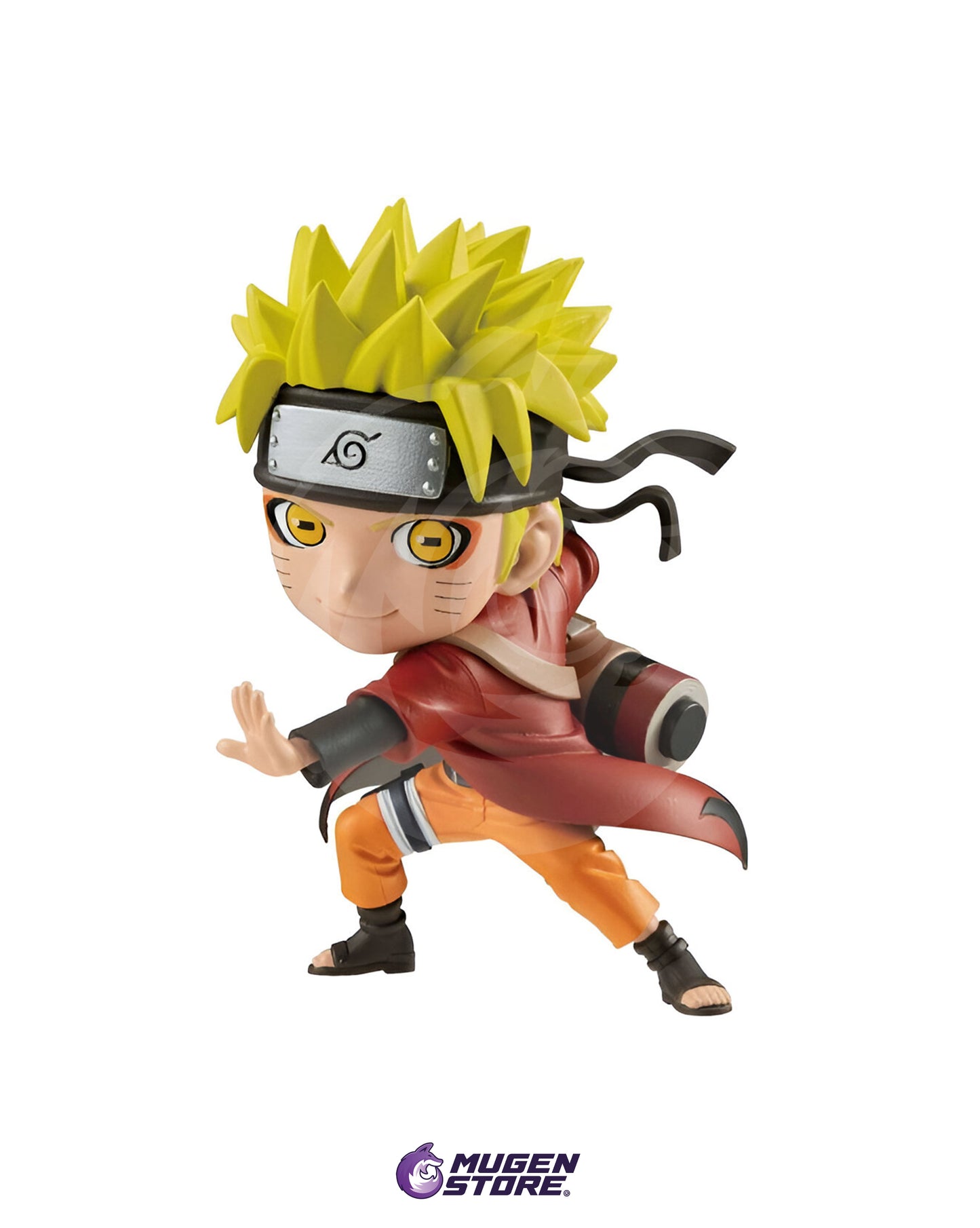 🌀 Figura Chibi Masters - Naruto Uzumaki (Modo Sabio)