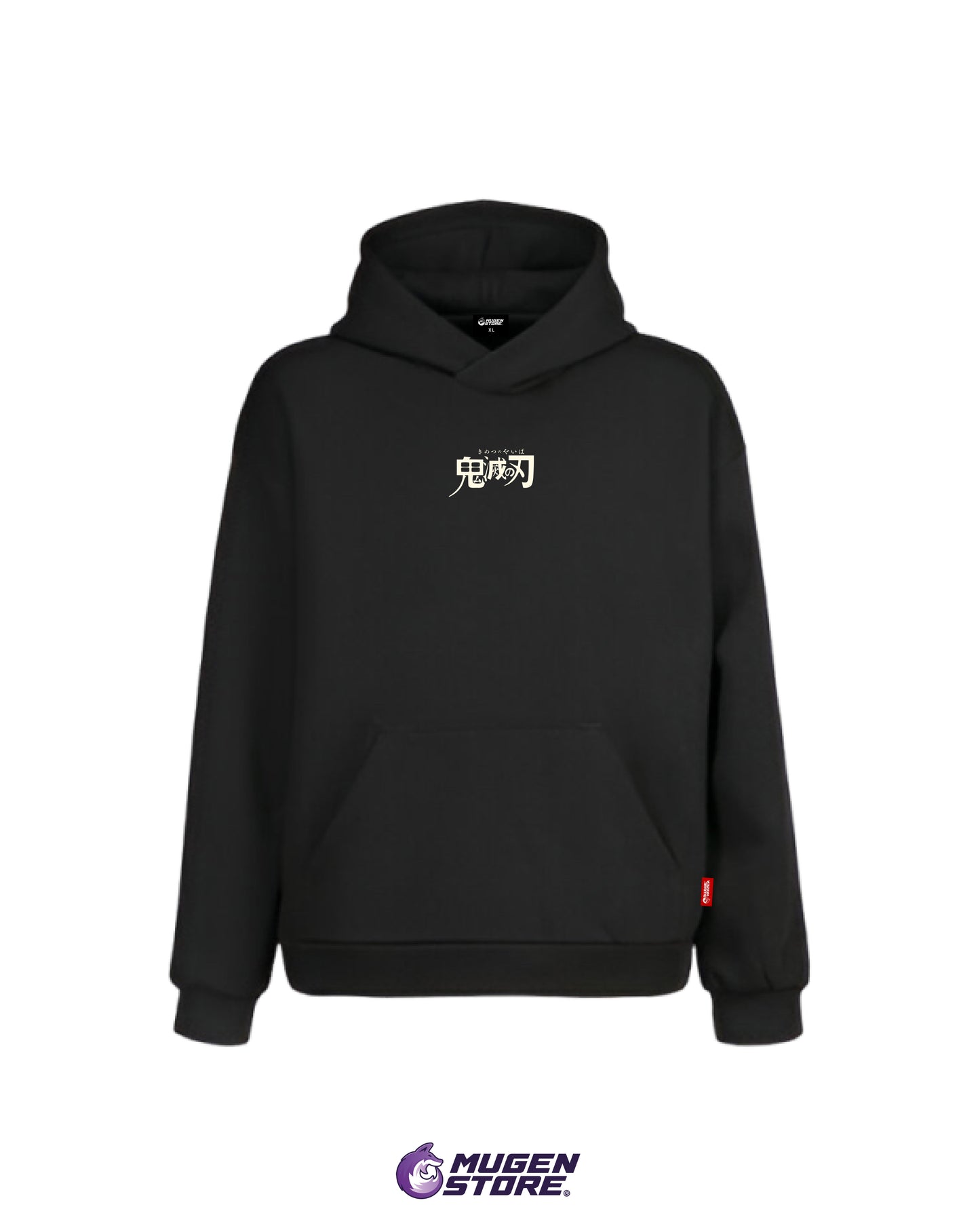 🦊 Hoodie Máscara de Zorro – Demon Slayer 🦊