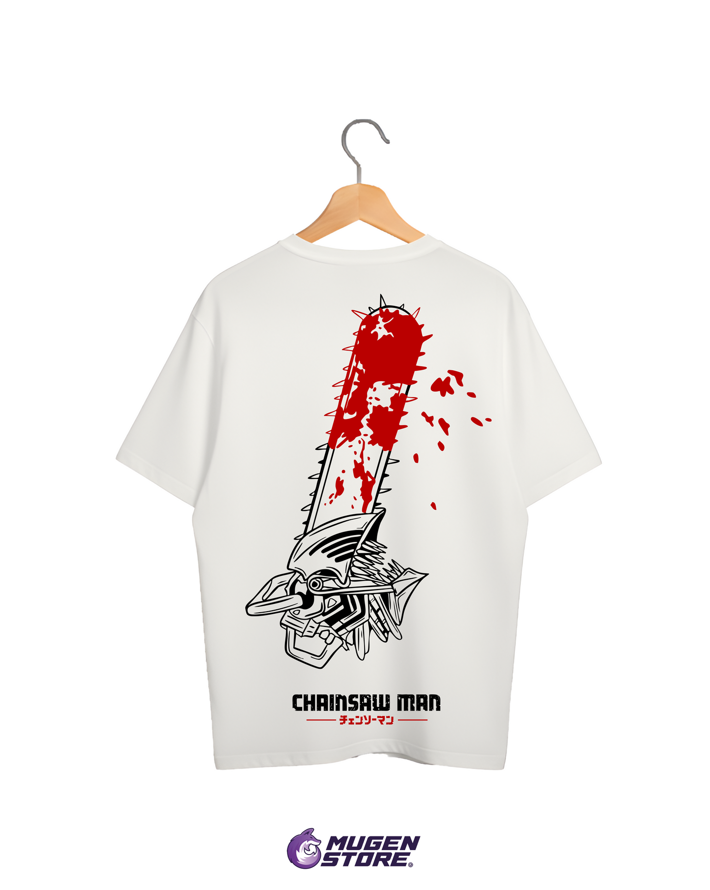🪚 Camiseta “Blood Saw” – Chainsaw Man Edition