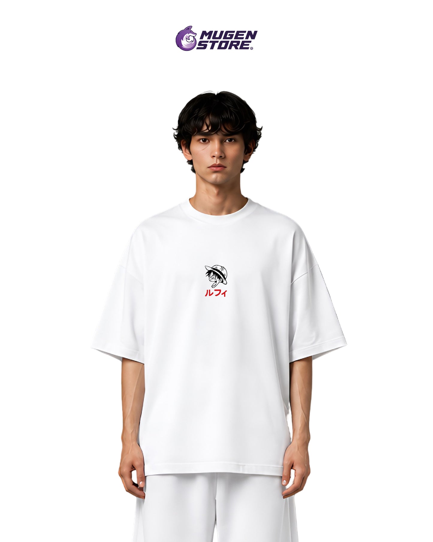 🏴☠️ OVERSIZED T-SHIRT "GOMU GOMU" – LUFFY EDITION