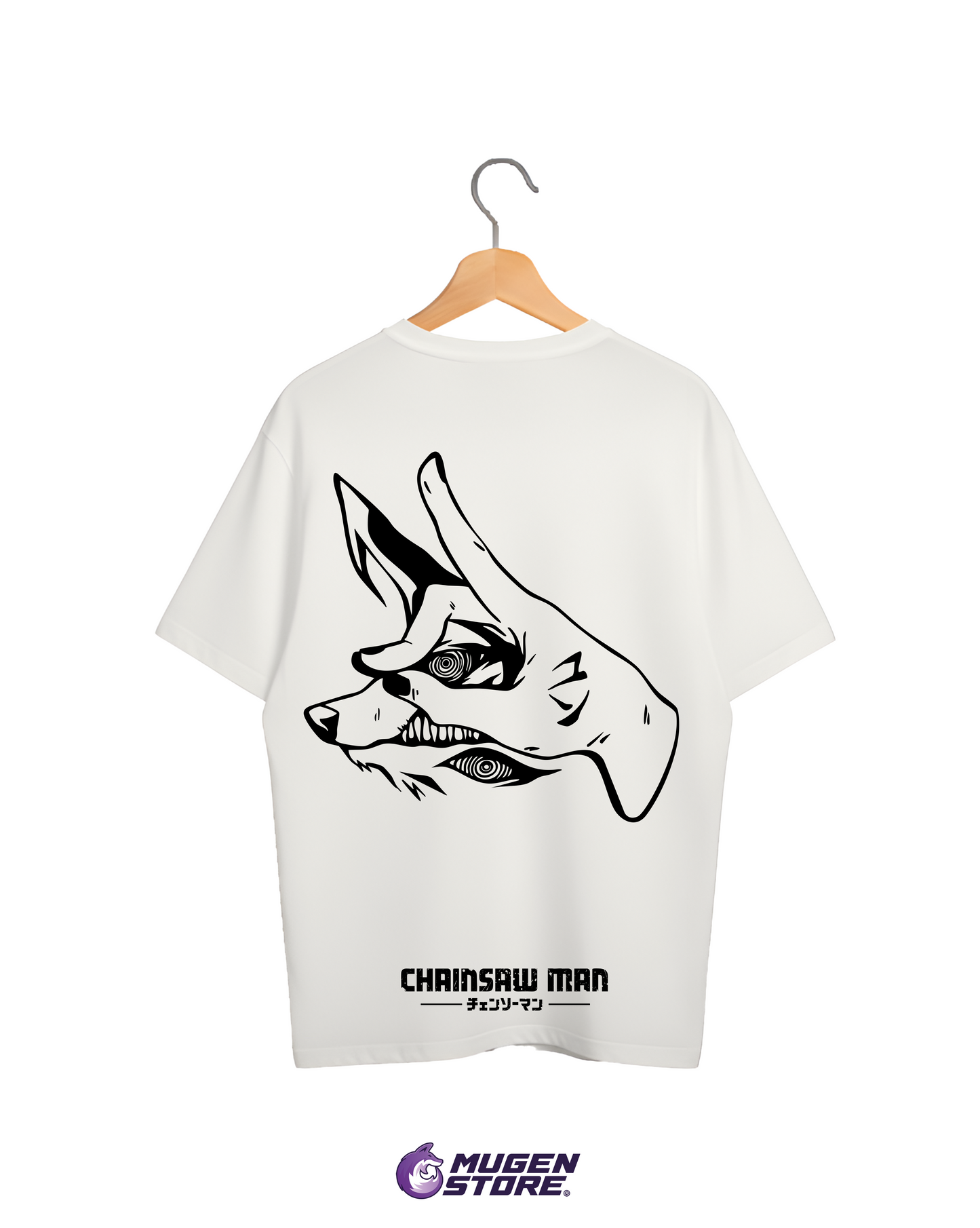 🖐️ Camiseta “Invocación del Zorro” – Chainsaw Man Edition