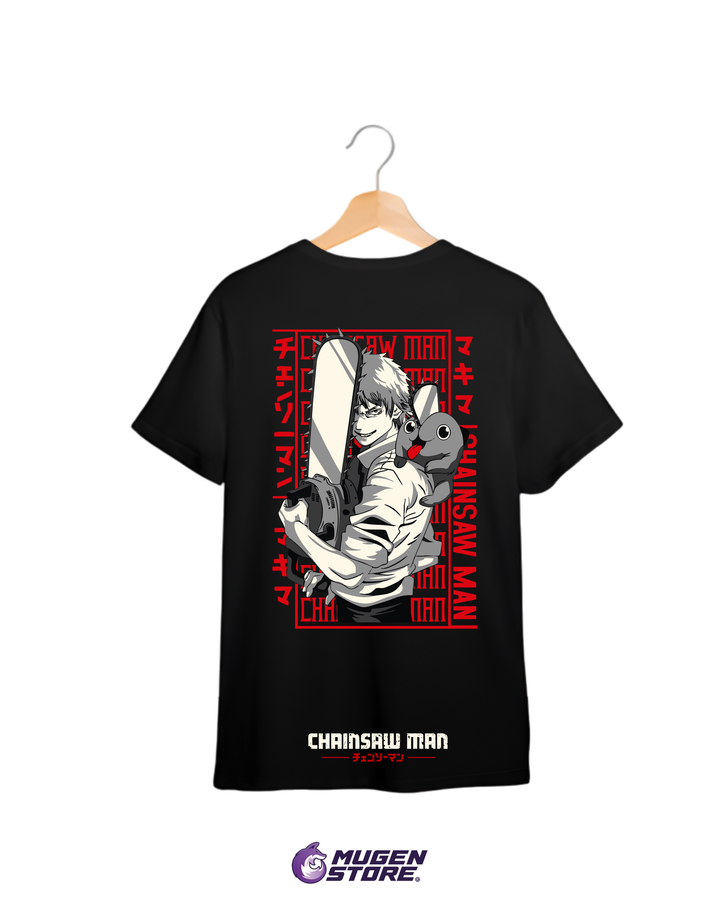 🩸 Camiseta “Bloody Contract” – Chainsaw Man Edition