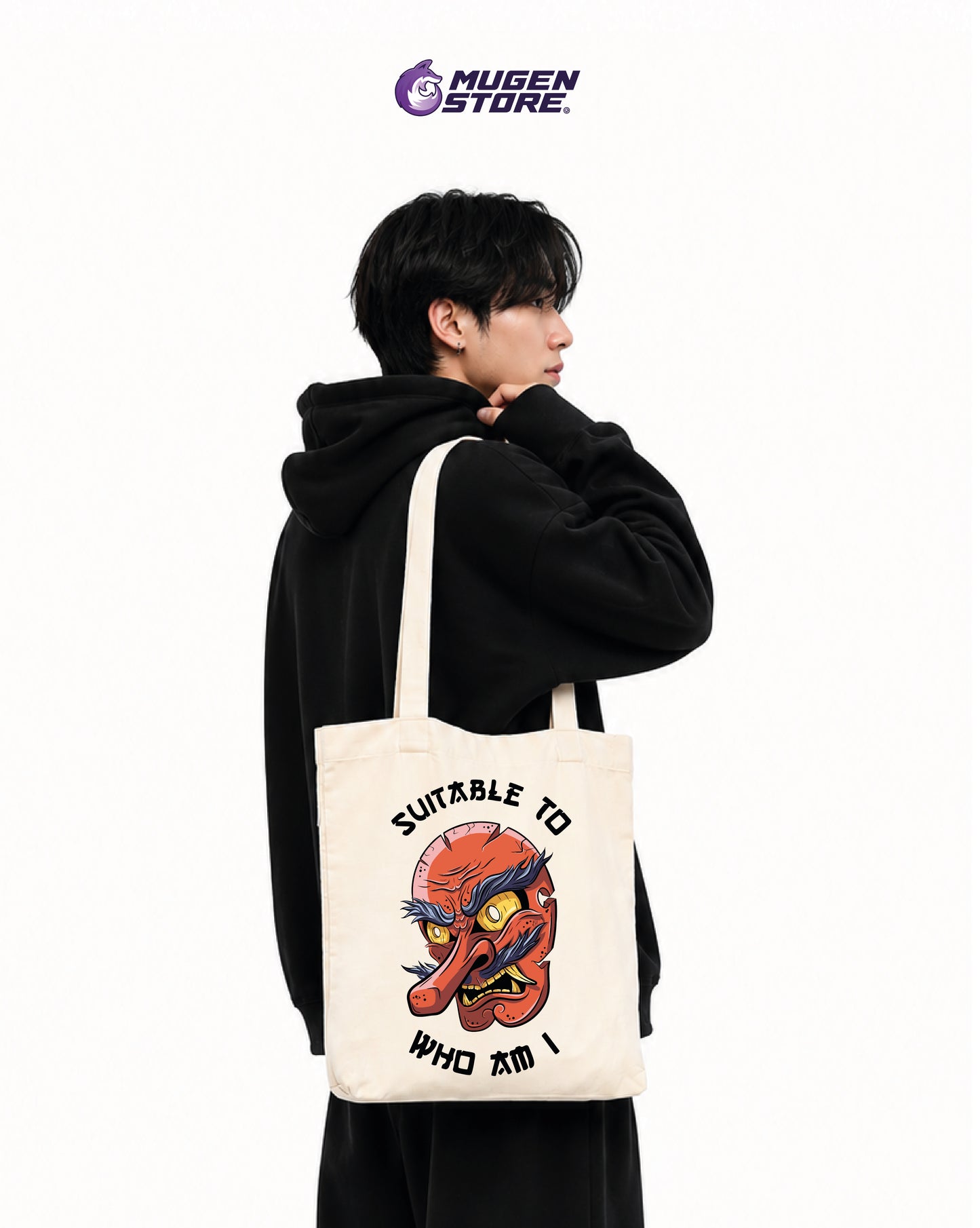 👺 Tote Bag Suitable to Who Am I – Tengu Edition