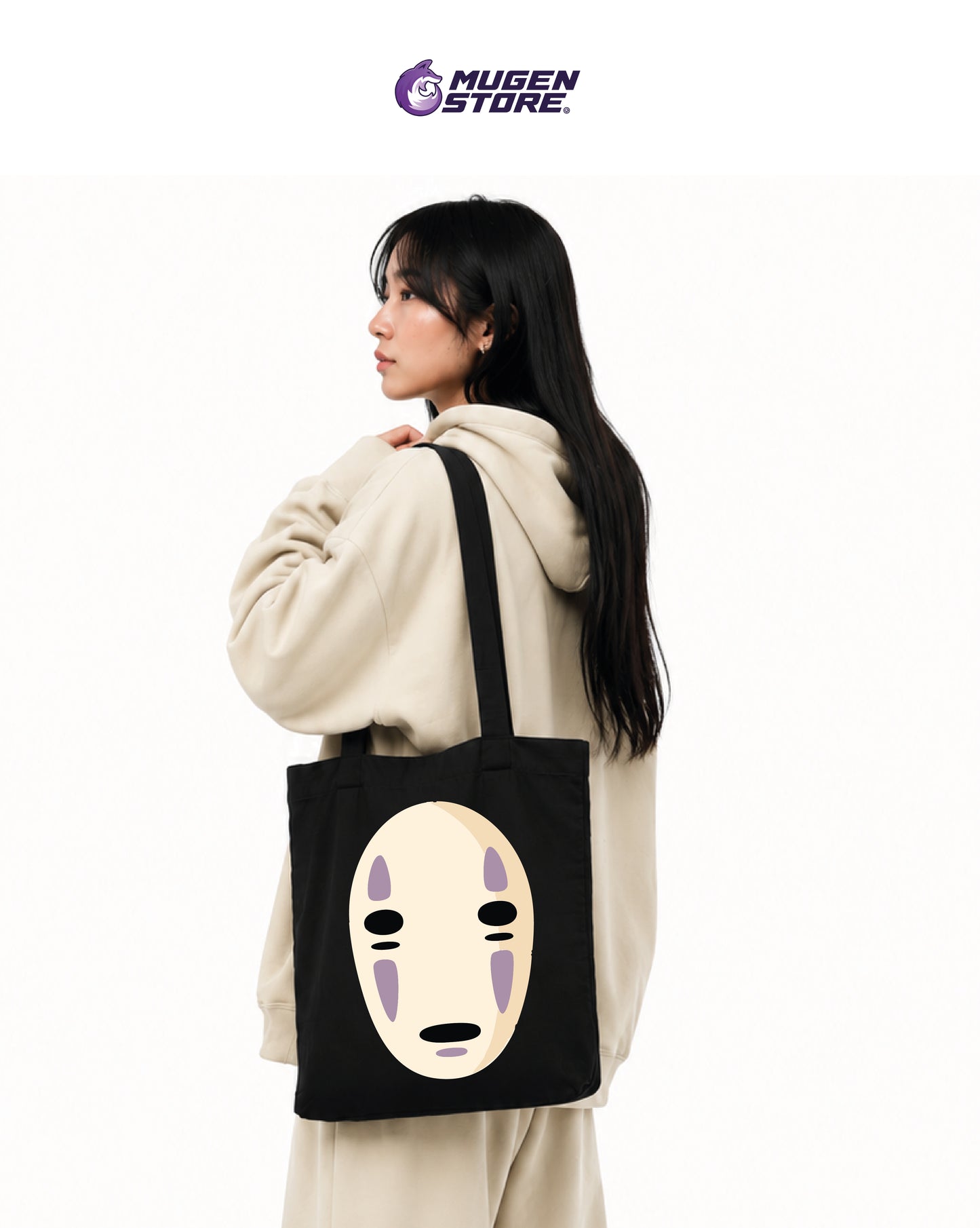 🎠Tote Bag No-Face – Spirited Away Edition