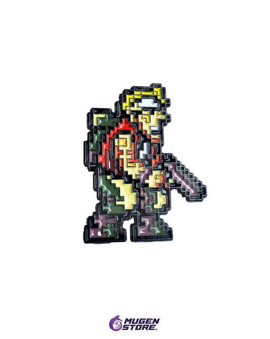 🎮 Pin Retro Marco – Metal Slug Pixel Art
