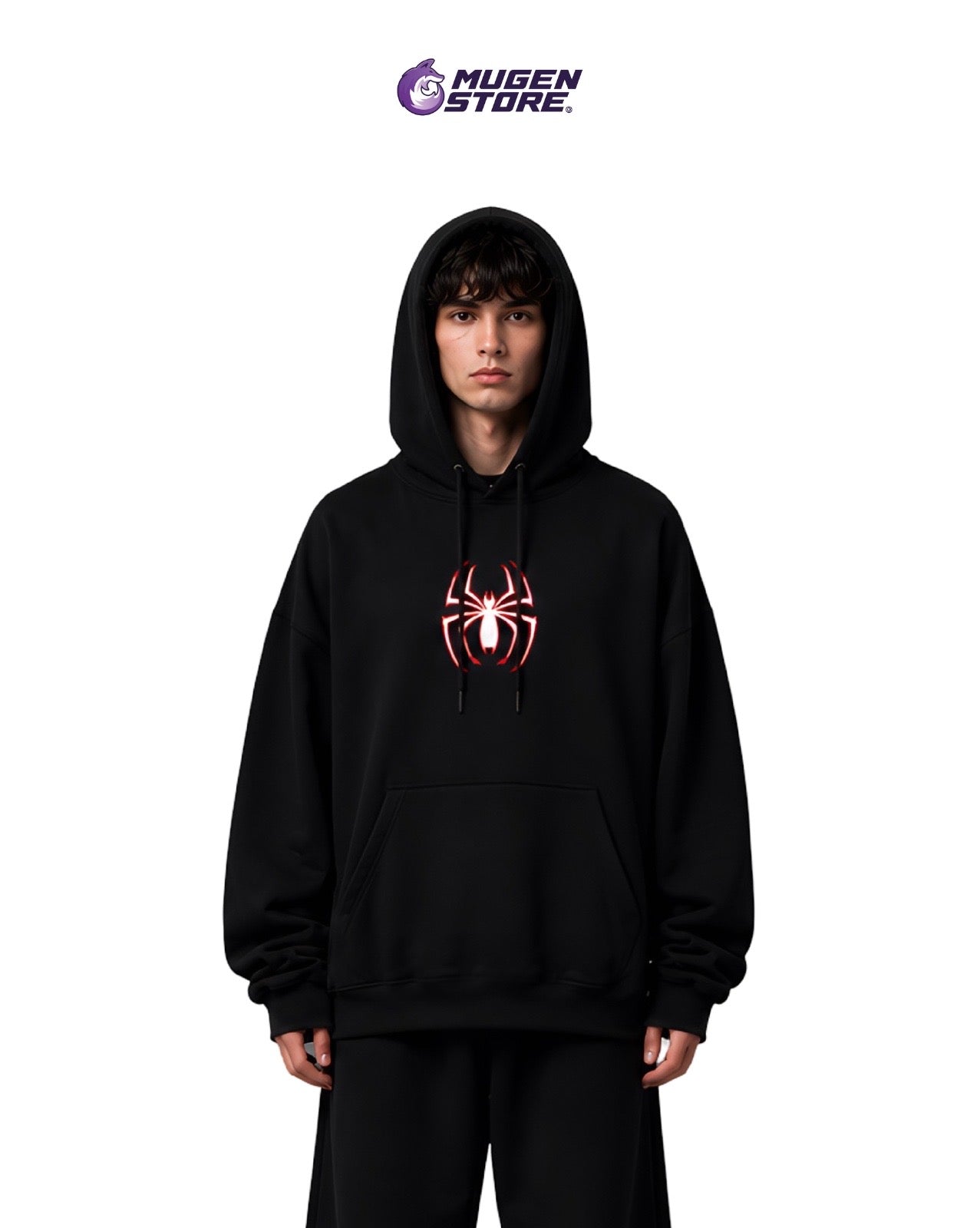 🕸️ HOODIE MILES MORALES – SPIDER-VERSE EDITION