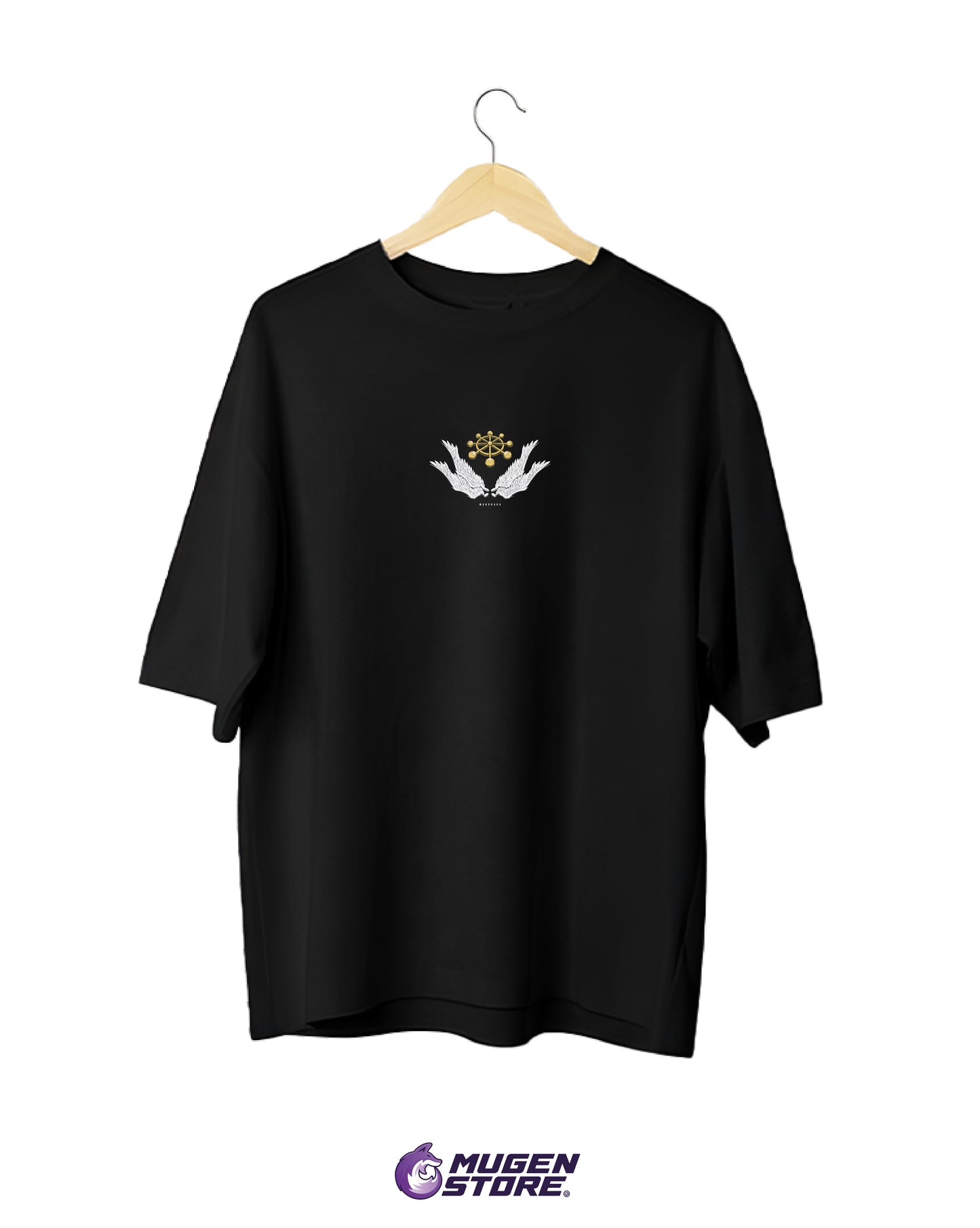 👑 Camiseta “Divine Adaptation” – JJK Edition (Black Edition)