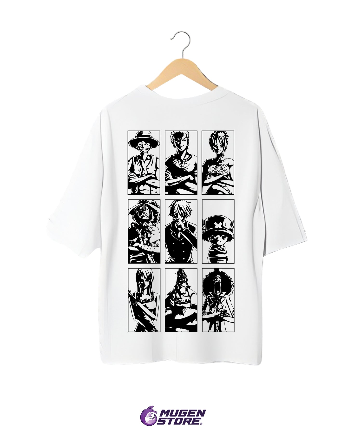 🏴‍☠️ Camiseta “Straw Hat Crew” – One Piece Edition