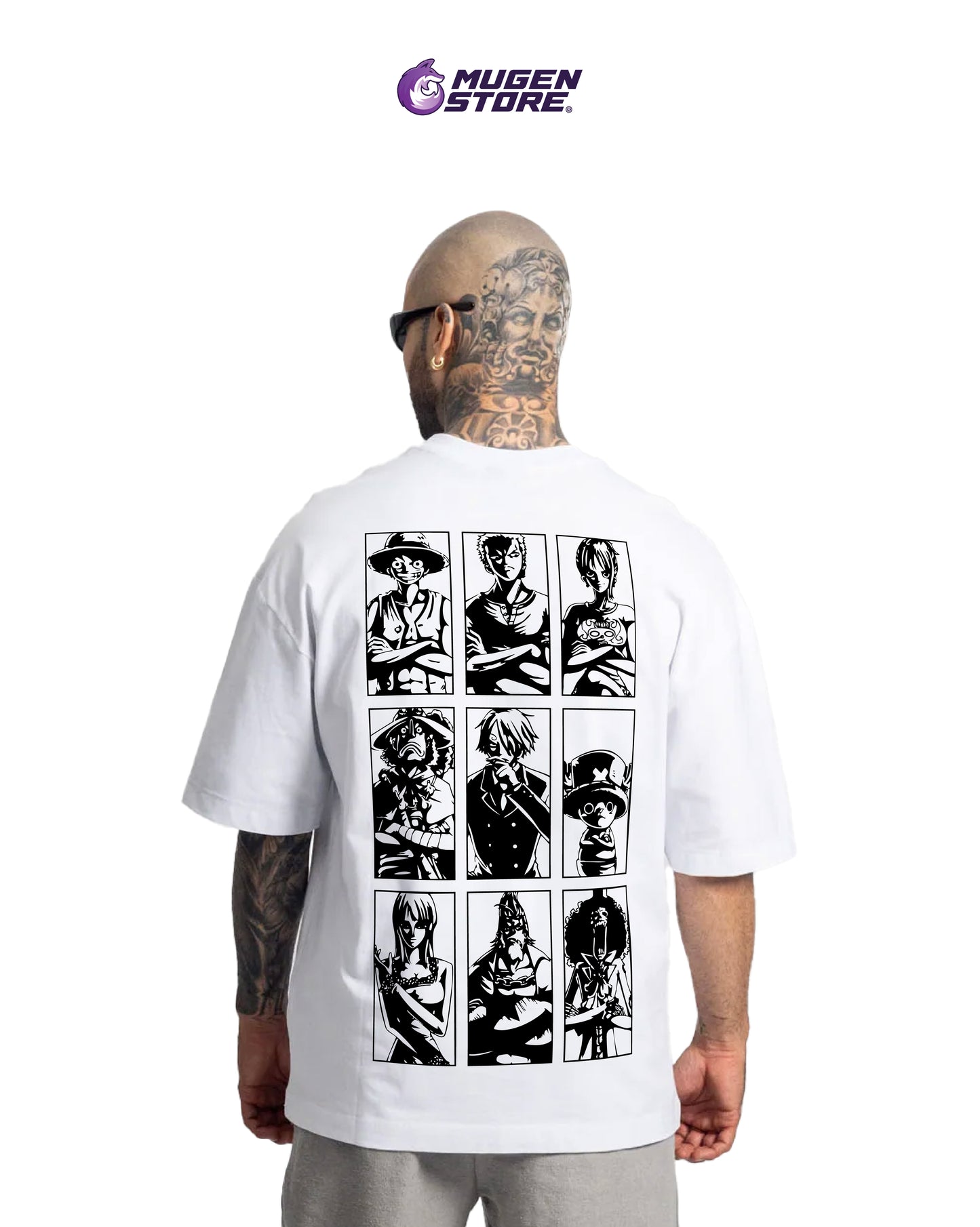 🏴‍☠️ Camiseta “Straw Hat Crew” – One Piece Edition