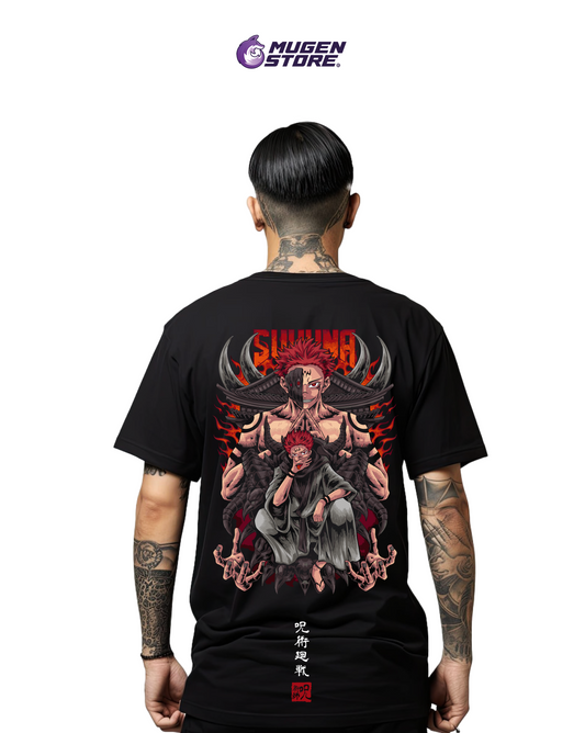 🔥 Camiseta “Sovereign of Flames” – JJK Edition