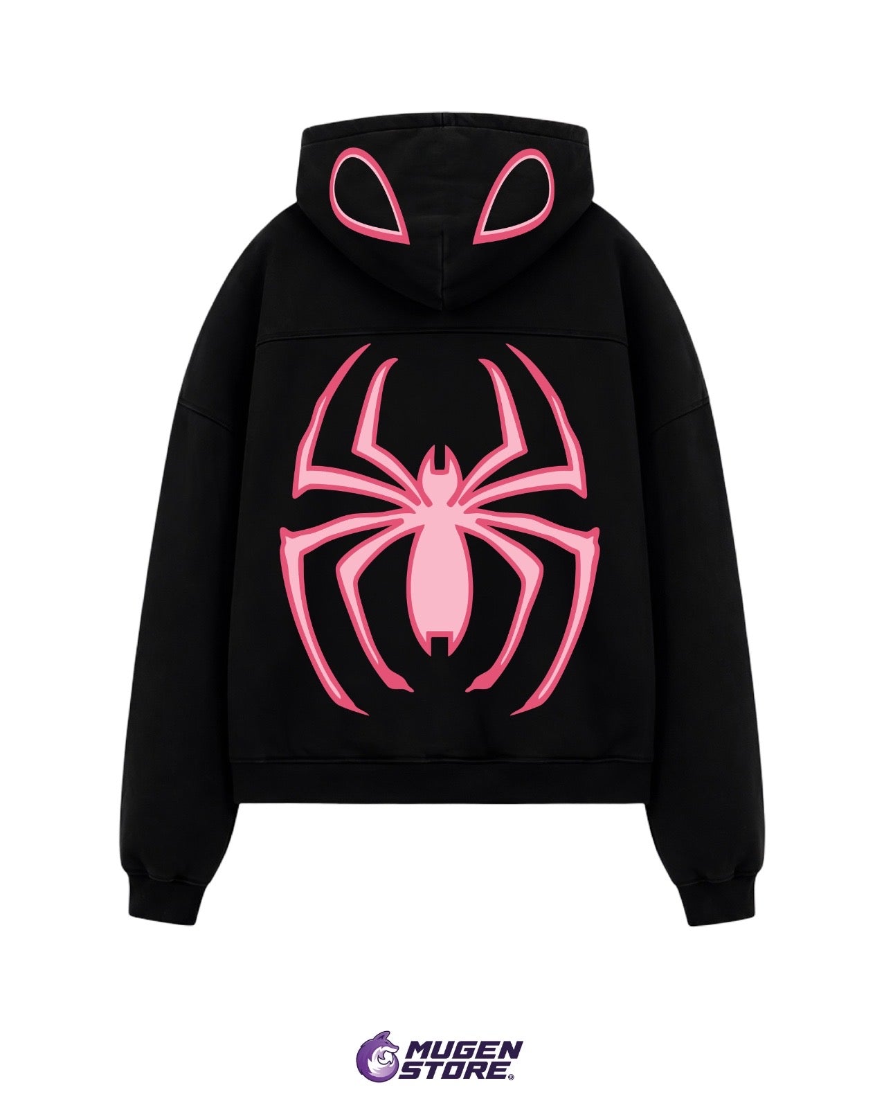 🕸️ HOODIE "DIMENSION-65" – GHOST-SPIDER EDITION