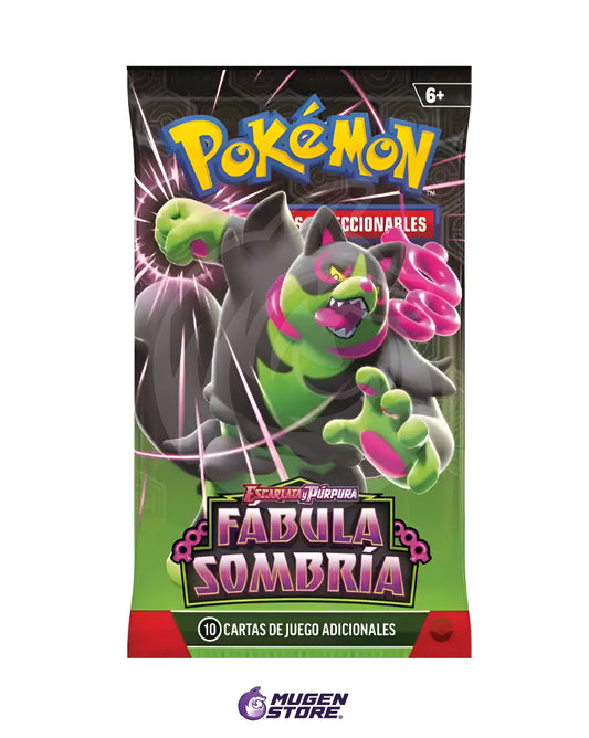 🌑 Pokémon TCG: Escarlata y Púrpura – Fábula Sombría - Español 👾