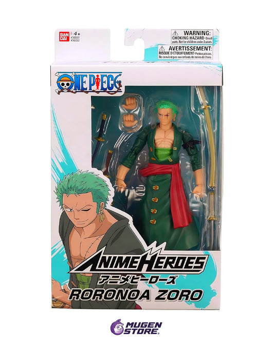 RORONOA ZORO FIGURA DE ACCIÓN COLECCIONABLE DE ONE PIECE – ANIME HEROES EDITION