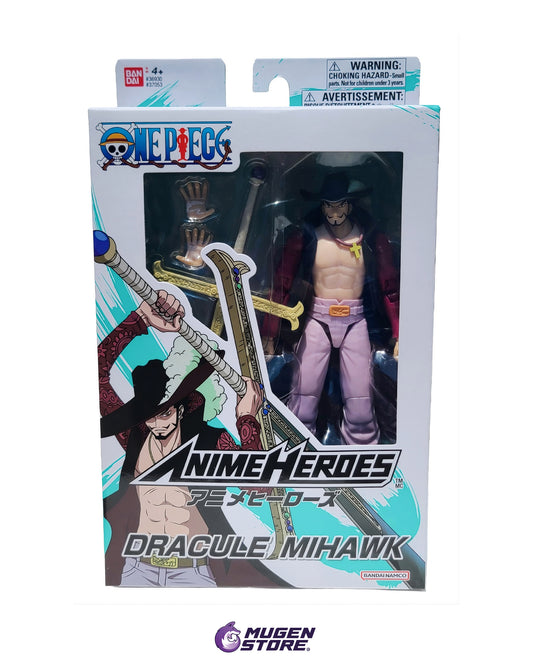 DRACULE MIHAWK FIGURA DE ACCIÓN COLECCIONABLE DE ONE PIECE – ANIME HEROES EDITION