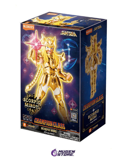 ESCORPIO MIRO FIGURA COLECCIONABLE DE SAINT SEIYA – BLOKEES CHAMPION CLASS