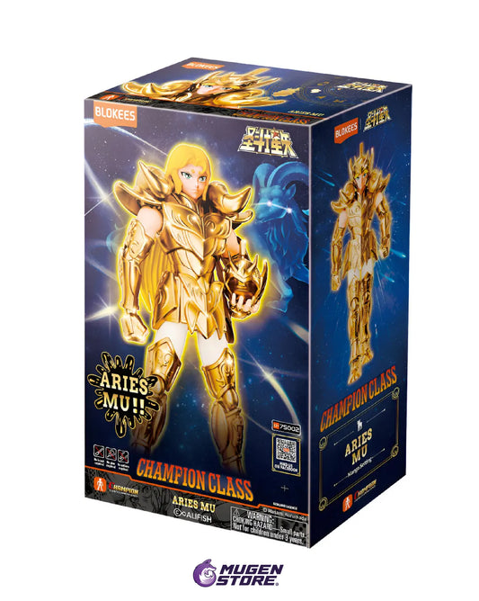 ARIES MU FIGURA COLECCIONABLE DE SAINT SEIYA – BLOKEES CHAMPION CLASS