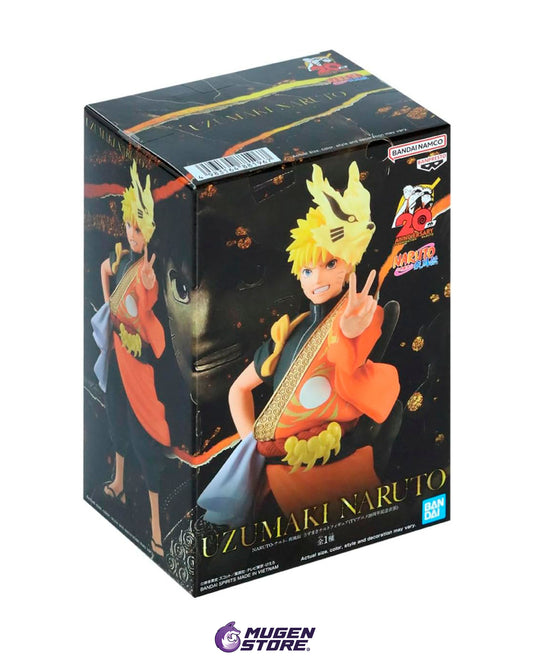 UZUMAKI NARUTO FIGURA COLECCIONABLE DE NARUTO SHIPPUDEN – TV ANIME 20TH ANNIVERSARY COSTUME
