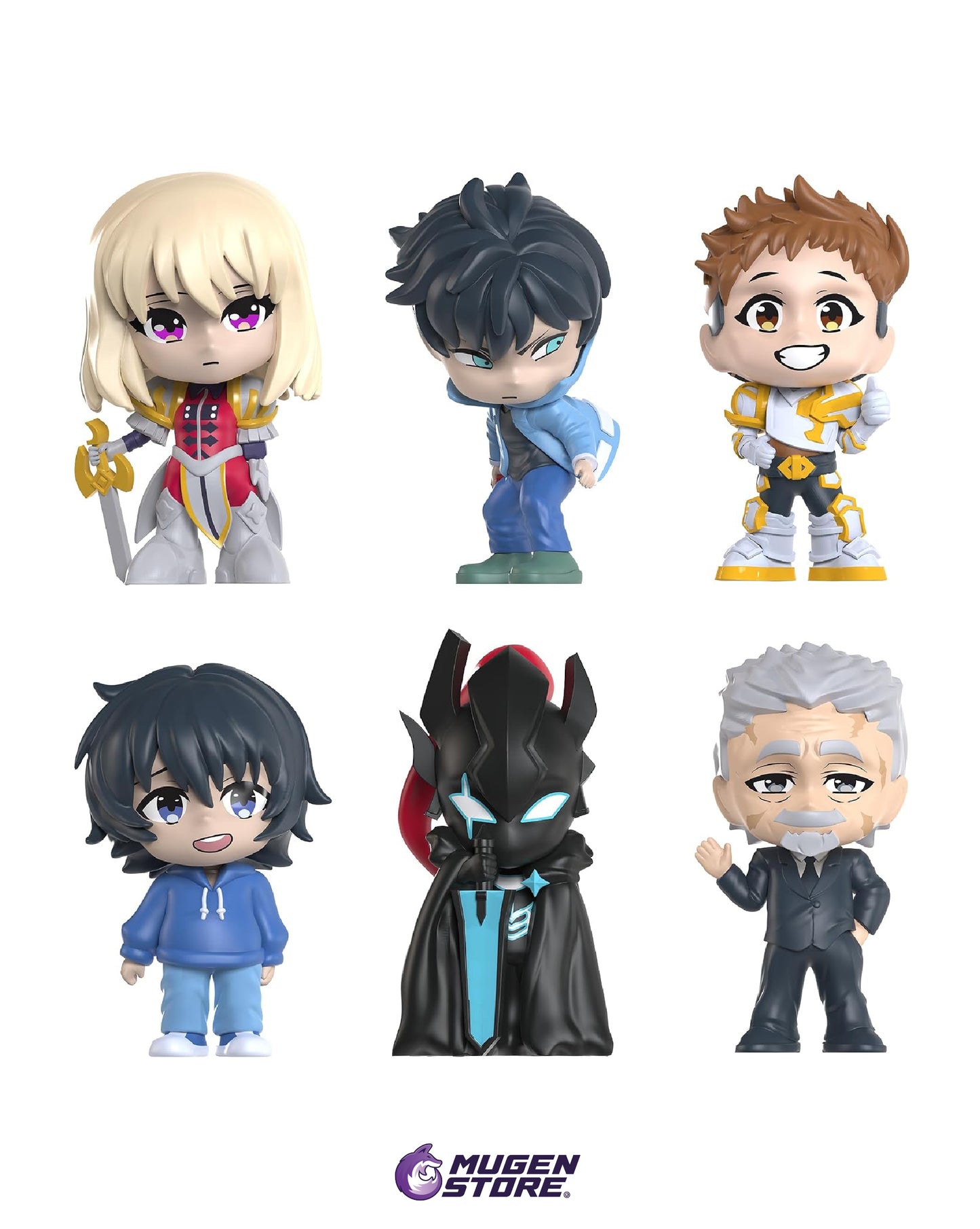 PACK DE 6 MINIFIGURAS SOLO LEVELING – PHATMOO