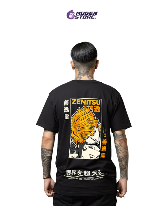 ⚡ Camiseta Zenitsu Agatsuma – El Rayo del Trueno | Demon Slayer