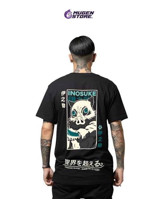 🐗 Camiseta Inosuke Hashibira – La Bestia Indomable | Demon Slayer