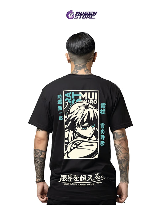 🌫️ Camiseta Muichiro Tokito – Pilar de la Niebla | Hashira N° 05