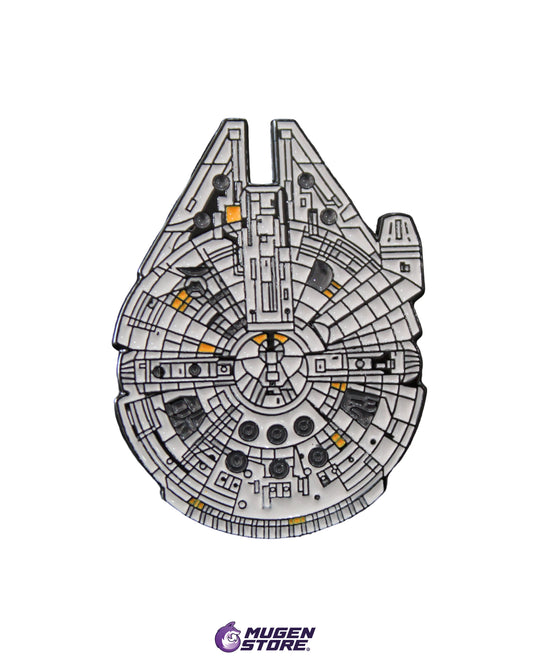 🌌🚀 Pin Halcón Milenario – Fastest Ship in the Galaxy ✨🛸
