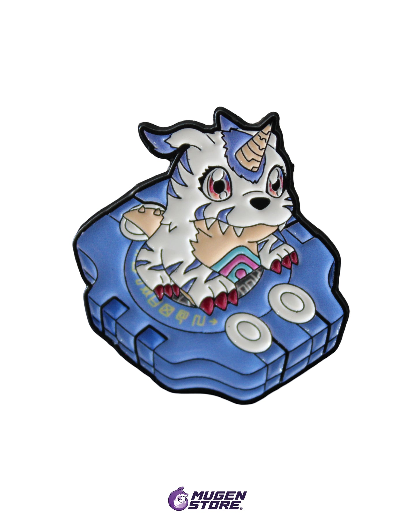 💙🐺 Pin Gabumon Digivice – Digital Friendship Mode ❄️