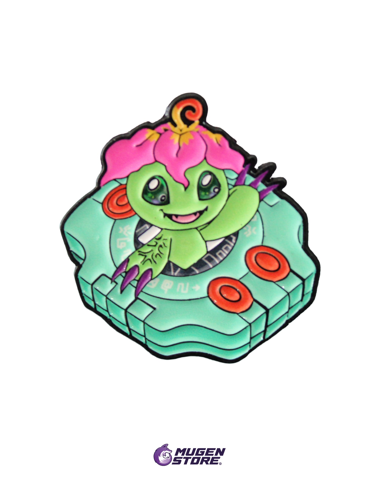 🌸💚 Pin Palmon Digivice – Digital Nature Bloom 🍃✨