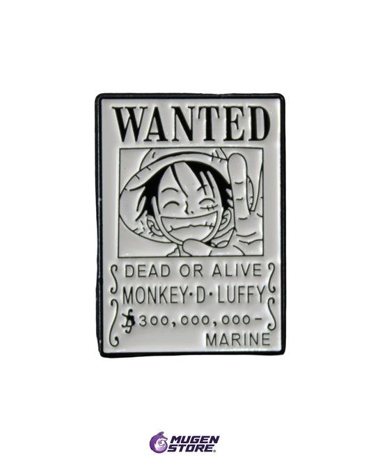 🏴Pin One Piece – Wanted: Monkey D. Luffy ☠️