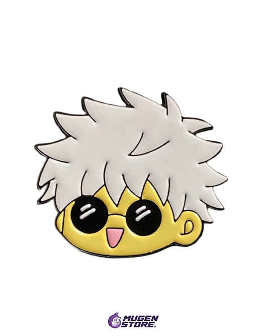 ⚡ Pin Gojo Chibi – Too Cute to Be Dangerous 🖤