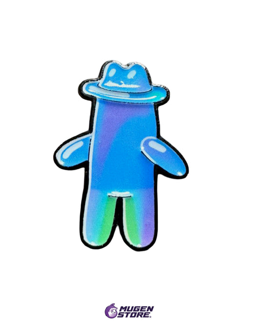 💙 Pin Metálico Bob Esponja – Modo Existencial Activado 👀✨