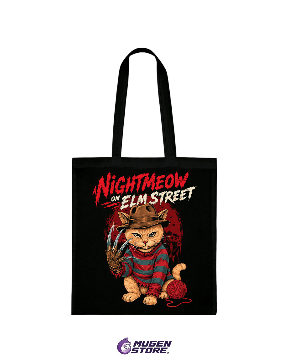 🐾 Tote Bag A Nightmeow On Elm Street