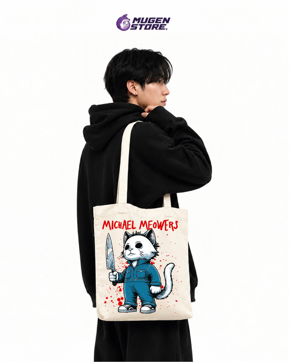 🔪 Tote Bag Michael Meowers