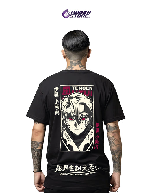 🎵 Camiseta Tengen Uzui – Pilar del Sonido | Hashira N° 04