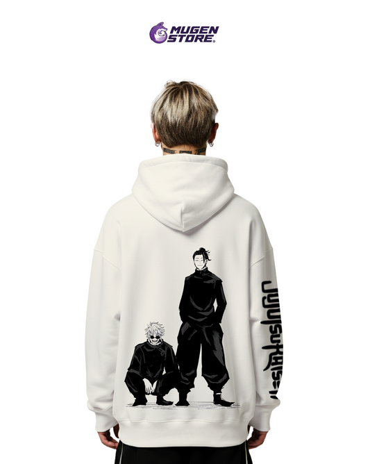 🥋 Hoodie “Gojo & Geto – Era Dorada”