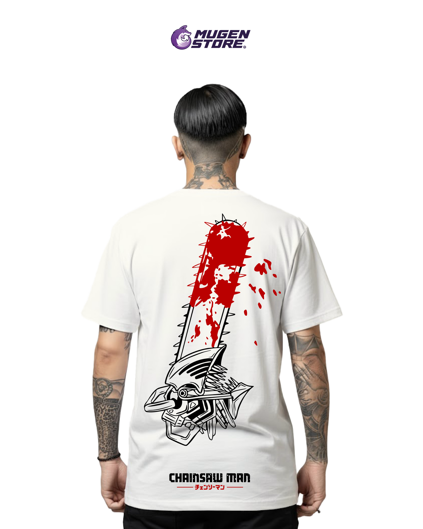 🪚 Camiseta “Blood Saw” – Chainsaw Man Edition