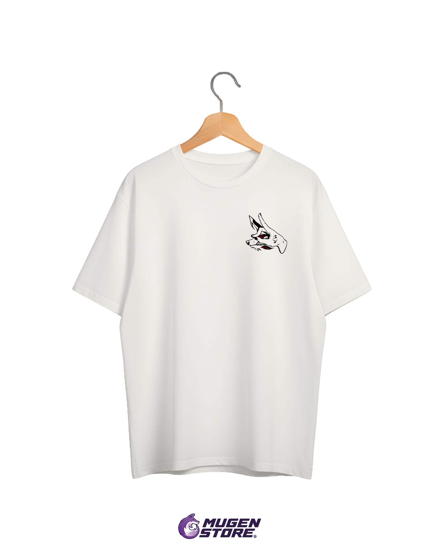🦊 Camiseta Zorro Demonio – Contrato de Aki | Chainsaw Man