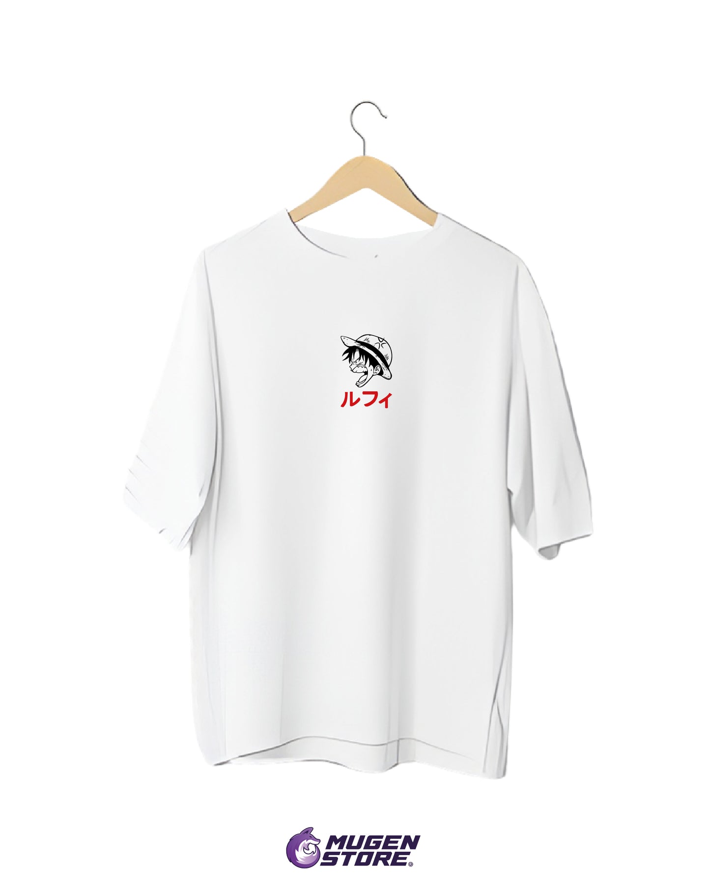 🏴‍☠️ OVERSIZED T-SHIRT "GOMU GOMU" – LUFFY EDITION