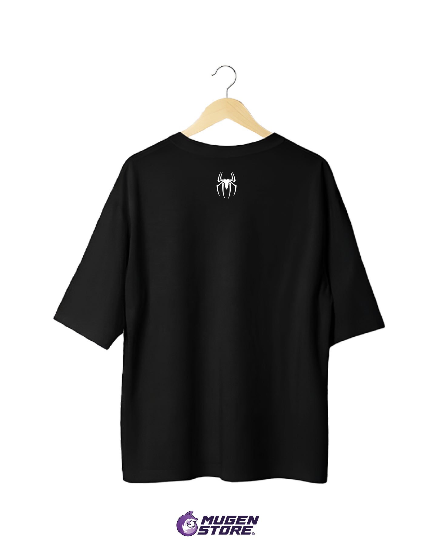 🕸️ Camiseta Oversize Scarlet Spider Emblem – Black Edition