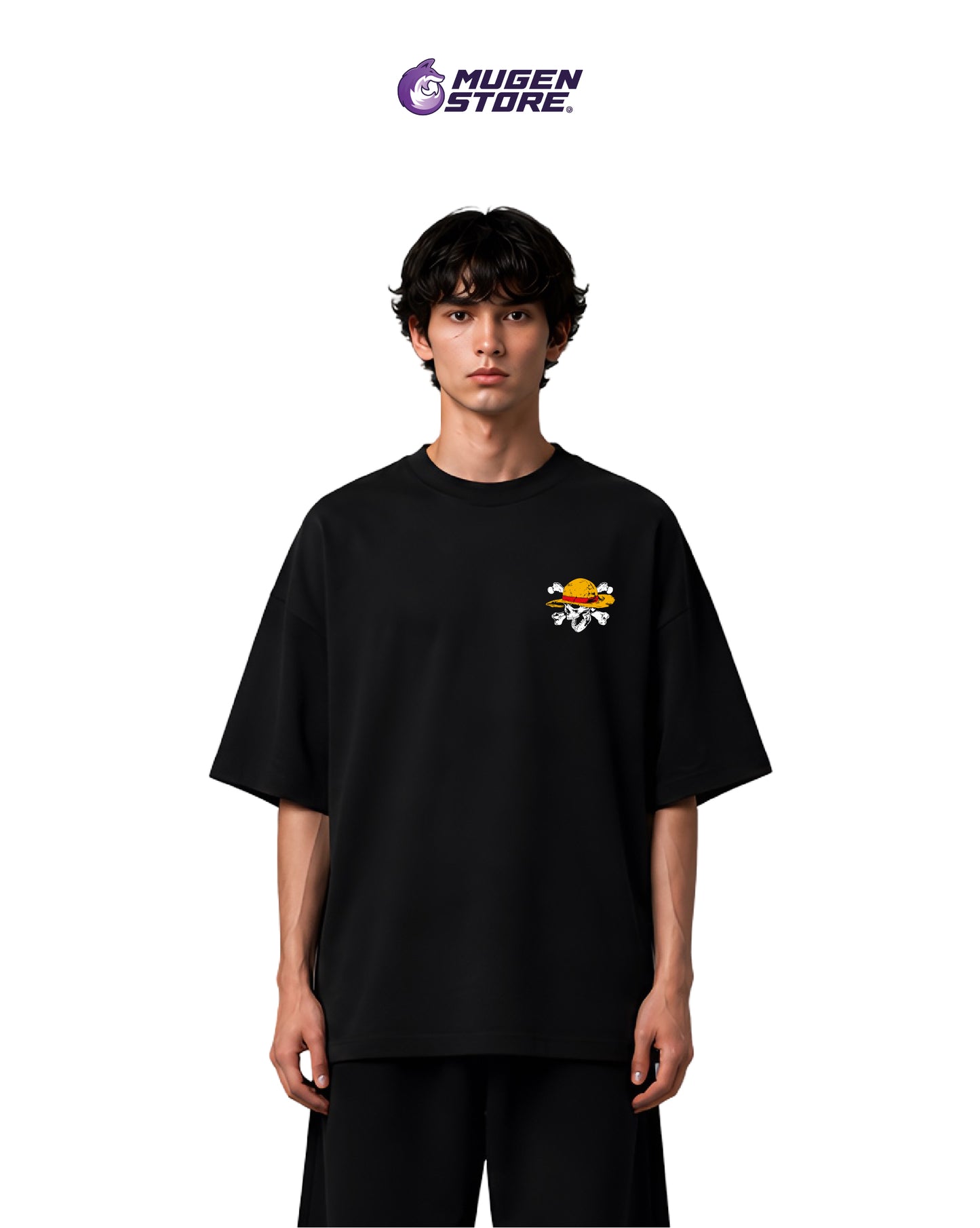 🏴‍☠️ OVERSIZED T-SHIRT "MUGIWARA" – STRAW HAT CREW EDITION