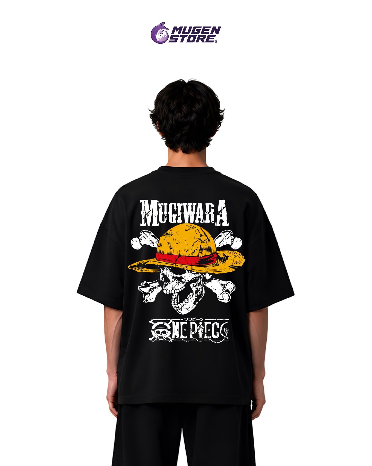 🏴‍☠️ OVERSIZED T-SHIRT "MUGIWARA" – STRAW HAT CREW EDITION