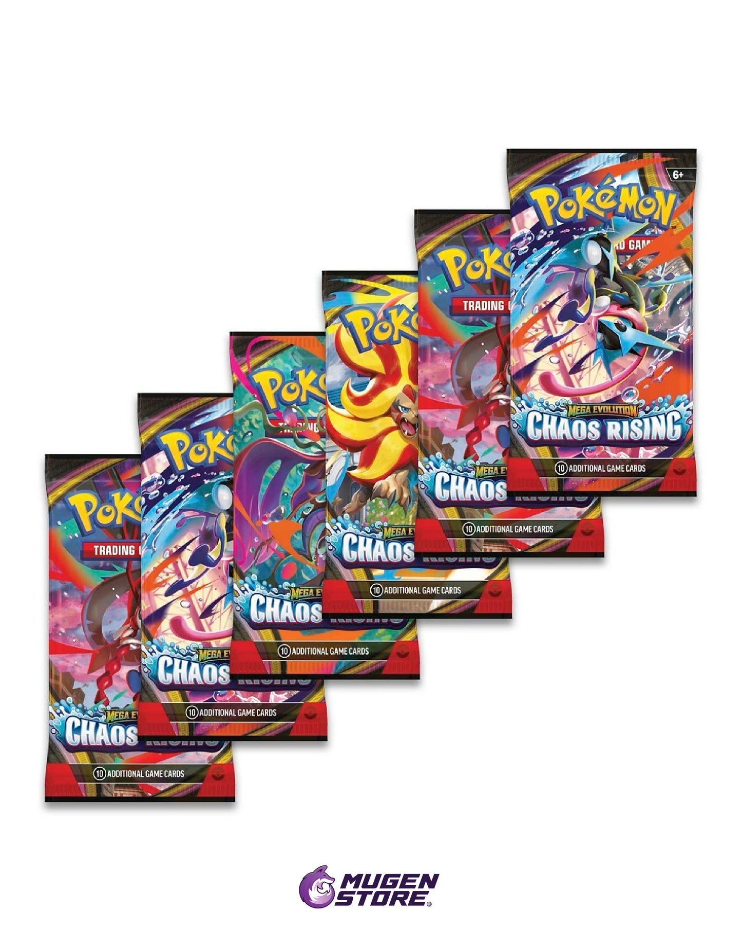 SOBRE POKÉMON TCG MEGA EVOLUTION: CHAOS RISING - INGLÉS
