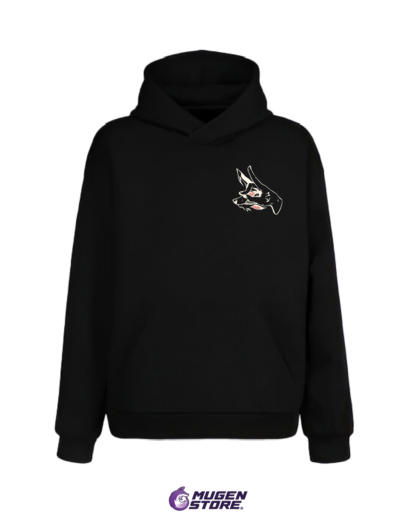🐺 Hoodie Chainsaw Man – Zorro Infernal