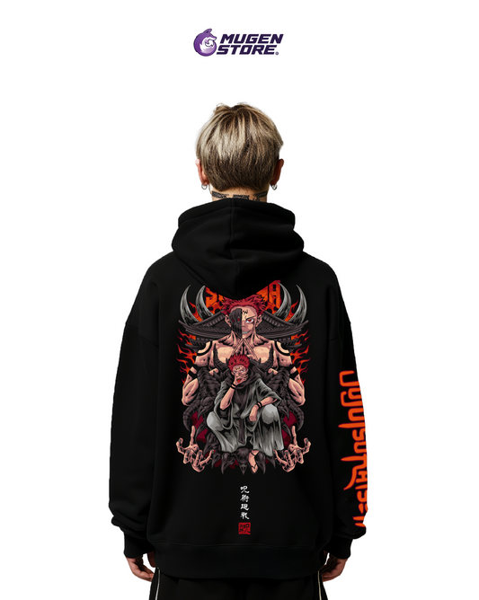🔥 Hoodie “Ryomen Sukuna – El Rey de las Maldiciones”