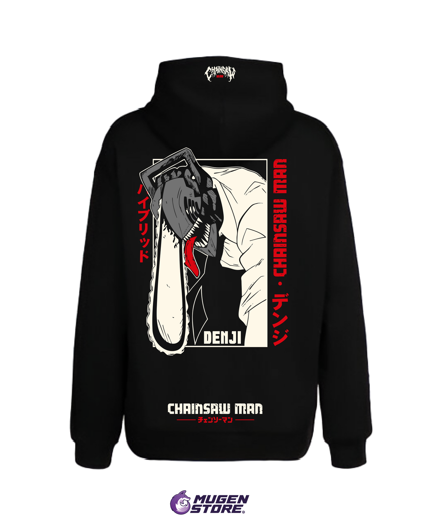 🪚 Hoodie Chainsaw Man – Denji Híbrido | Edición Especial
