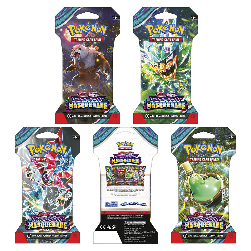 Pokemon Tcg Booster Twilight Masquerade - Ingles